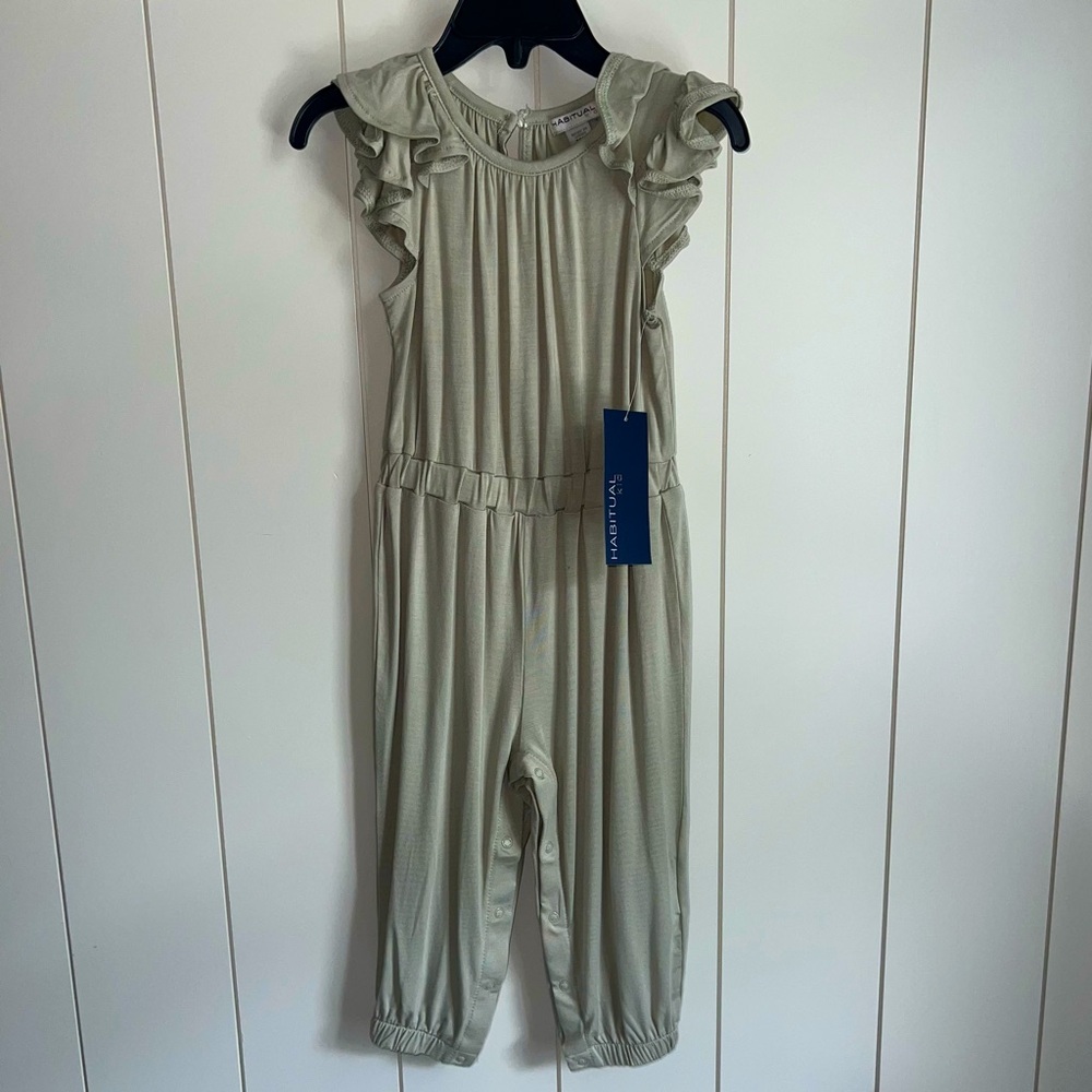 NWT Habitual ruffle jumpsuit